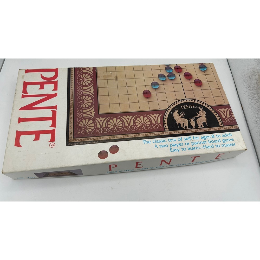 Vintage 1983 Pente The Classic Game of Skill Board Game~Complete‎